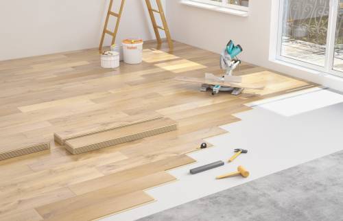 Installation de parquet flottant pour un maison à Castelnau le lez 